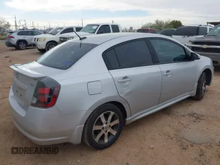 2012 Nissan Sentra S with VIN 3N1AB6APXCL735429, listed as a IAAI auction lot 42375681 with 134,560 mi miles and . Bid and sale history available at DreamBid. Image 4.