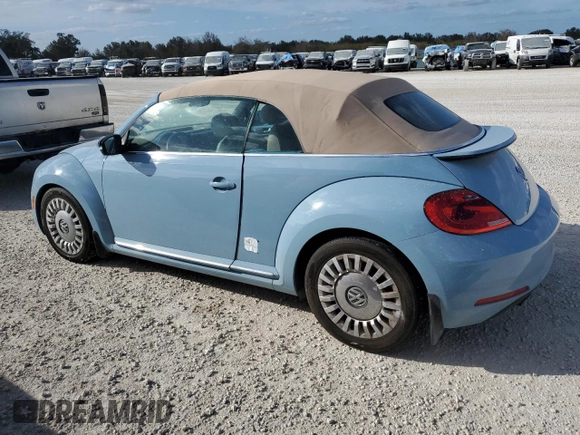 2015 Volkswagen Beetle 1.8T with VIN 3VW517AT6FM800888, listed as a Copart auction lot 76752664 with Not provided miles and Salvage title. Bid and sale history available at DreamBid. Image 2.