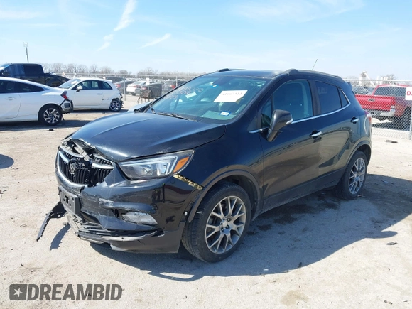 2018 Buick Encore Sport Touring with VIN KL4CJ1SB7JB533266, listed as a IAAI auction lot 41667322 with 71,044 mi miles. Bid and sale history available at carsss.com. Image 17.