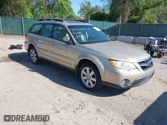 2008 Subaru Outback Limited с VIN 4S4BP62C987356766, выставлен на аукционе IAAI как лот 42141625 с пробегом 165 238 миль миль и . История ставок и продаж доступна на DreamBid. Изображение 1.