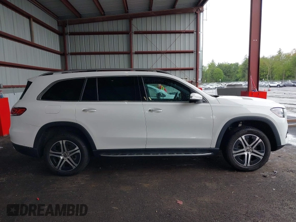 2021 Mercedes-Benz GLS 450 z VIN 4JGFF5KE9MA572260, wystawiony jako IAAI lot #42287425 z przebiegiem 65 510 mil mil oraz . Historia ofert i sprzedaży dostępna na DreamBid. Obrazek 13.