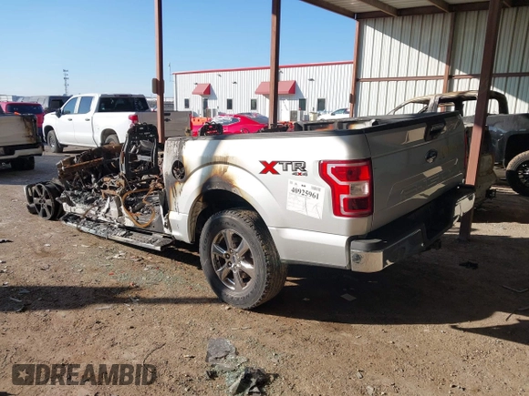 2019 Ford F-150 XL with VIN 1FTEW1E50KKD77949, listed as a IAAI auction lot 40925961 with Not provided miles and . Bid and sale history available at DreamBid. Image 3.