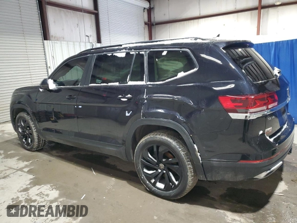 2022 Volkswagen Atlas 3.6L V6 SE w/Technology with VIN 1V2KR2CA1NC554876, listed as a Copart auction lot 44112265 with 46,958 mi miles and Salvage Title. Bid and sale history available at carsss.com. Image 2.