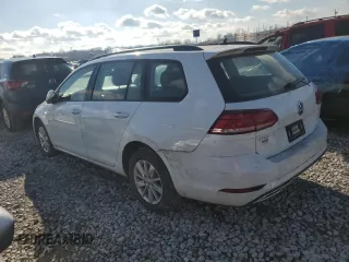 2019 Volkswagen Golf SportWagen S with VIN 3VWY57AU1KM510837, listed as a Copart auction lot 84275244 with 0 mi miles and Salvage Title. Bid and sale history available at carsss.com. Image 2.