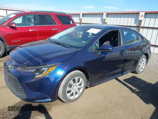 2023 Toyota Corolla LE with VIN 5YFB4MDE2PP048318, listed as a IAAI auction lot 42129589 with 30,213 mi miles. Bid and sale history available at carsss.com. Image 17.