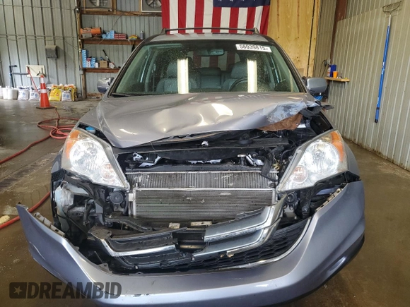 2011 Honda CR-V EX-L with VIN 5J6RE3H78BL022660, listed as a Copart auction lot 58039815 with 81,214 mi miles and Salvage title. Bid and sale history available at DreamBid. Image 5.