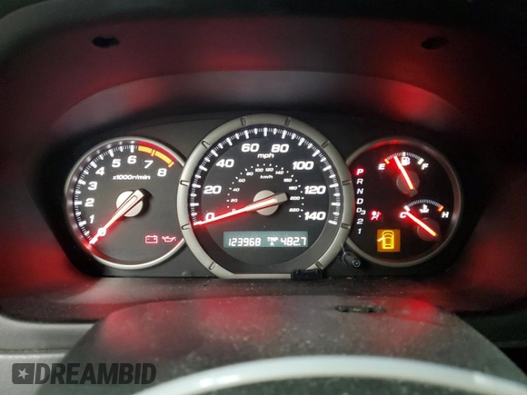 2006 Honda Pilot EX-L with VIN 2HKYF18766H539257, listed as a Copart auction lot 49101135 with 123,968 mi miles and Clean Title. Bid and sale history available at DreamBid. Image 9.