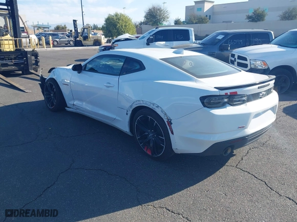 2022 Chevrolet Camaro 1LT with VIN 1G1FB1RX8N0108540, listed as a IAAI auction lot 41643805 with 35,257 mi miles. Bid and sale history available at carsss.com. Image 3.