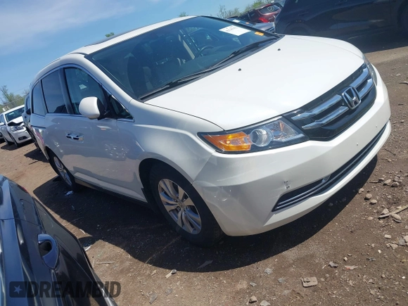 2016 Honda Odyssey EX-L with VIN 5FNRL5H62GB048406, listed as a IAAI auction lot 42145352 with 126,938 mi miles and . Bid and sale history available at carsss.com. Image 1.