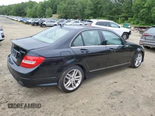 2012 Mercedes-Benz C 300 Sport with VIN WDDGF8BB1CR227522, listed as a Copart auction lot 60677295 with 107,619 mi miles and Clean title. Bid and sale history available at DreamBid. Image 3.