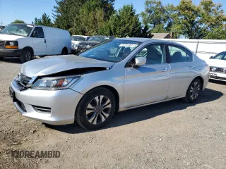 2014 Honda Accord LX z VIN 1HGCR2F38EA008429, wystawiony jako Copart lot #75793364 z przebiegiem 141 722 mil mil oraz Szkoda całkowita • Salvage title. Historia ofert i sprzedaży dostępna na DreamBid. Obrazek 1.