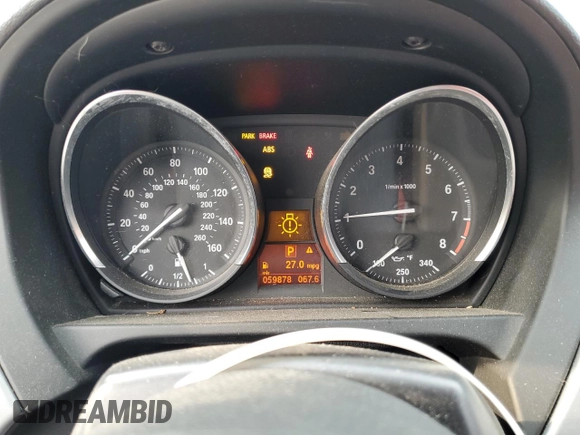 2016 BMW Z4 sDrive28i with VIN WBALL5C50GP557837, listed as a Copart auction lot 51038615 with 59,878 mi miles and Salvage Title. Bid and sale history available at carsss.com. Image 9.