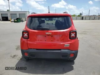 2017 Jeep Renegade Latitude with VIN ZACCJABB6HPF75773, listed as a Copart auction lot 54577855 with 50,425 mi miles and Salvage Title. Bid and sale history available at carsss.com. Image 6.