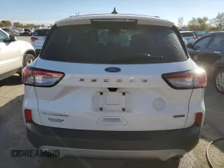 2020 Ford Escape Titanium Hybrid with VIN 1FMCU9DZ9LUC51915, listed as a Copart auction lot 77211074 with 40,170 mi miles and Salvage title. Bid and sale history available at DreamBid. Image 6.