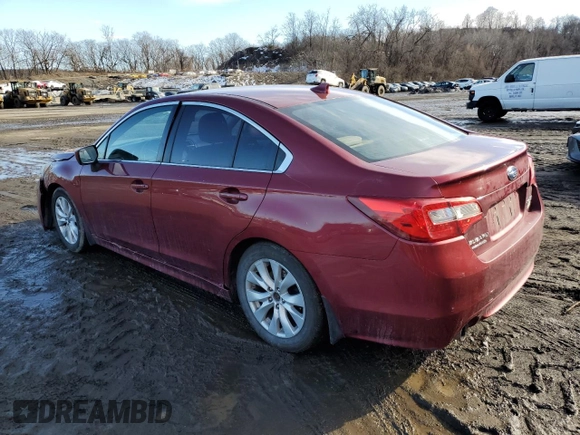2016 Subaru Legacy Premium z VIN 4S3BNAC60G3002534, wystawiony jako Copart lot #47083595 z przebiegiem 264 216 mil mil oraz Nie do naprawy • Non repairable. Historia ofert i sprzedaży dostępna na DreamBid. Obrazek 2.