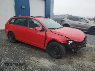 2015 Volkswagen Golf SportWagen TSI S with VIN 3VWC17AU0FM514003, listed as a Copart auction lot 49233625 with 195,926 mi miles and Salvage Title. Bid and sale history available at carsss.com. Image 4.