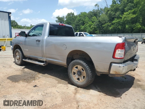 2021 Ram 2500 with VIN 3C6MR5AL1MG568621, listed as a Copart auction lot 62919735 with Not provided miles and Salvage title. Bid and sale history available at DreamBid. Image 2.