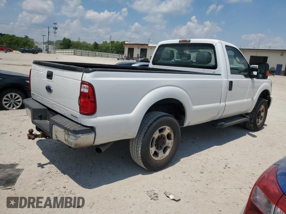 2015 Ford F-250 XLT with VIN 1FTBF2B67FEB91772, listed as a Copart auction lot 62825465 with 278,673 mi miles and Clean title. Bid and sale history available at DreamBid. Image 3.