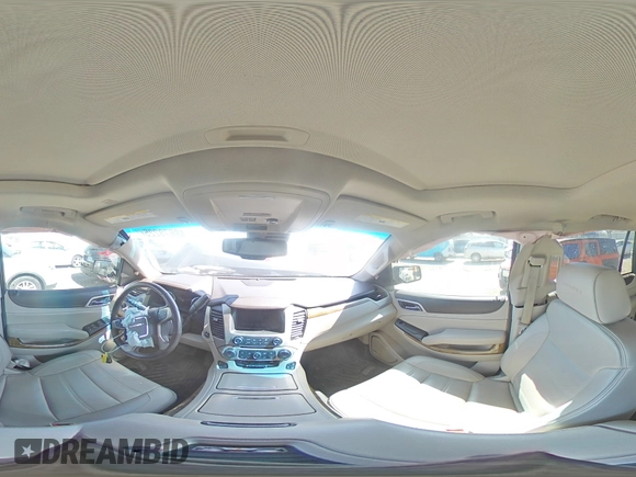 2017 GMC Yukon Denali with VIN 1GKS2CKJXHR389946, listed as a Copart auction lot 48678225 with 156,603 mi miles and Salvage Title. Bid and sale history available at carsss.com. Image 13.