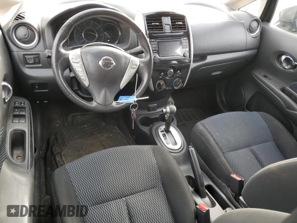 2017 Nissan Versa Note SR with VIN 3N1CE2CP7HL352819, listed as a Copart auction lot 46335675 with 77,748 mi miles and Salvage Title. Bid and sale history available at carsss.com. Image 8.