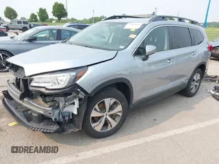 2021 Subaru Ascent Premium with VIN 4S4WMAFD6M3453392, listed as a IAAI auction lot 42400986 with 43,866 mi miles and . Bid and sale history available at DreamBid. Image 2.