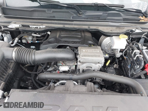 2024 Ram 1500 Big Horn with VIN 1C6SRFFT6RN115065, listed as a IAAI auction lot 41997639 with 15,453 mi miles and . Bid and sale history available at DreamBid. Image 10.