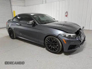 2018 BMW 2 Series M240i with VIN WBA2J5C52JVC07018, listed as a Copart auction lot 88993365 with 51,453 mi miles and Clean Title. Bid and sale history available at carsss.com. Image 4.