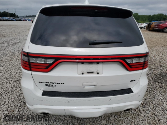 2021 Dodge Durango GT with VIN 1C4RDHDG0MC740413, listed as a Copart auction lot 61187195 with 123,908 mi miles and Salvage title. Bid and sale history available at DreamBid. Image 6.