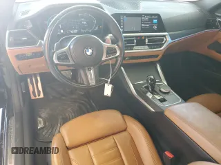 2021 BMW 4 Series 430i z VIN WBA53AP00MCH37163, wystawiony jako Copart lot #54800475 z przebiegiem 62 347 mil mil oraz Szkoda całkowita • Salvage title. Historia ofert i sprzedaży dostępna na DreamBid. Obrazek 8.