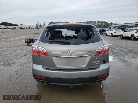 2012 Mazda CX-9 Grand Touring with VIN JM3TB3DV6C0345754, listed as a Copart auction lot 88997245 with 163,254 mi miles and Salvage Title. Bid and sale history available at carsss.com. Image 6.