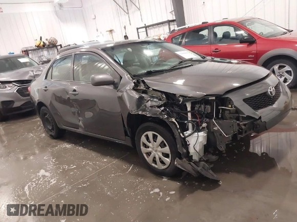 2009 Toyota Corolla with VIN JTDBL40E39J047131, listed as a IAAI auction lot 41669601 with 93,041 mi miles. Bid and sale history available at carsss.com. Image 1.