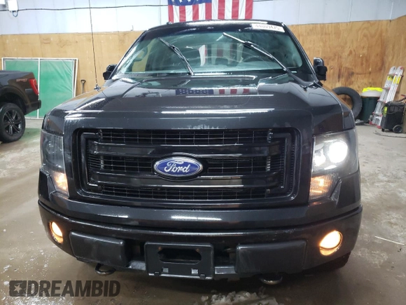 2013 Ford F-150 XL with VIN 1FTFW1EF8DFC90213, listed as a Copart auction lot 44009475 with 138,130 mi miles and Salvage title. Bid and sale history available at DreamBid. Image 5.