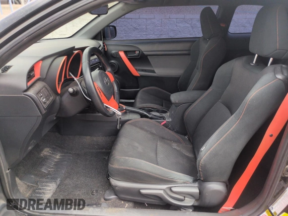 2015 Scion tC with VIN JTKJF5C77FJ008164, listed as a Copart auction lot 51123945 with 190,148 mi miles and Salvage Title. Bid and sale history available at carsss.com. Image 7.