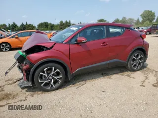 2018 Toyota C-HR XLE с VIN NMTKHMBX6JR019281, выставлен на аукционе Copart как лот 59933715 с пробегом Не указан миль и Списание • Salvage title. История ставок и продаж доступна на DreamBid. Изображение 1.