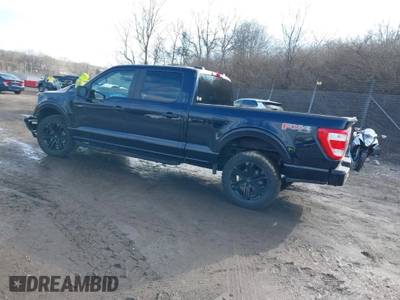 2023 Ford F-150 XL with VIN 1FTFW1E56PKE86556, listed as a IAAI auction lot 41486370 with 1 mi miles. Bid and sale history available at carsss.com. Image 3.