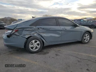 2022 Hyundai Elantra SE with VIN KMHLL4AG8NU335462, listed as a Copart auction lot 45888485 with 41,046 mi miles and Salvage Title. Bid and sale history available at DreamBid. Image 3.