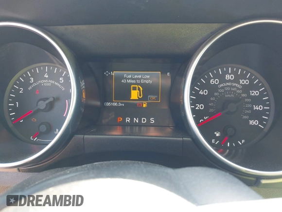 2018 Ford Mustang EcoBoost with VIN 1FA6P8TH8J5121133, listed as a IAAI auction lot 42260938 with 35,166 mi miles and . Bid and sale history available at DreamBid. Image 7.