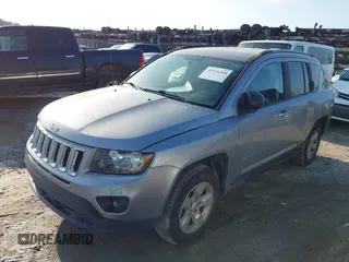 2016 Jeep Compass 75th Anniversary with VIN 1C4NJCBB1GD763361, listed as a IAAI auction lot 41976208 with 144,399 mi miles. Bid and sale history available at carsss.com. Image 2.