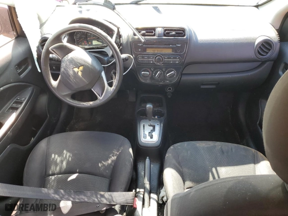 2017 Mitsubishi Mirage G4 ES with VIN ML32F3FJ0HHF07217, listed as a Copart auction lot 46331185 with 105,844 mi miles and Salvage Title. Bid and sale history available at carsss.com. Image 8.