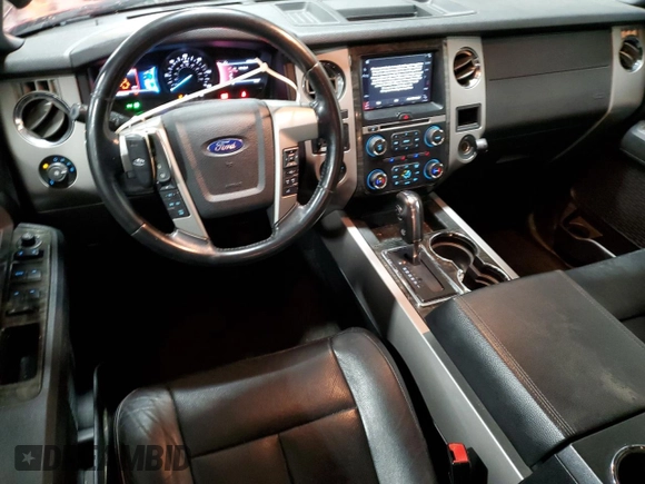 2017 Ford Expedition EL Limited with VIN 1FMJK2AT2HEA73867, listed as a Copart auction lot 48246235 with 138,462 mi miles and Salvage Title. Bid and sale history available at carsss.com. Image 8.