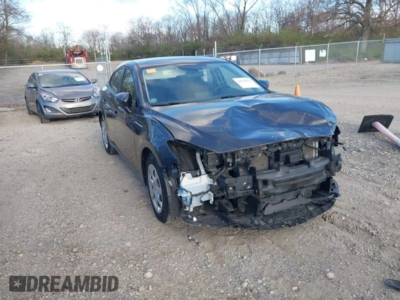 2015 Mazda 3 i Sport with VIN 3MZBM1U7XFM223093, listed as a IAAI auction lot 42020422 with 80,773 mi miles and . Bid and sale history available at carsss.com. Image 1.