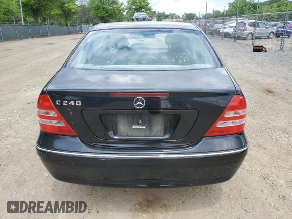 2003 Mercedes-Benz C 240 z VIN WDBRF61J63A487962, wystawiony jako Copart lot #56416365 z przebiegiem 43 817 mil mil oraz Szkoda całkowita • Salvage title. Historia ofert i sprzedaży dostępna na DreamBid. Obrazek 6.