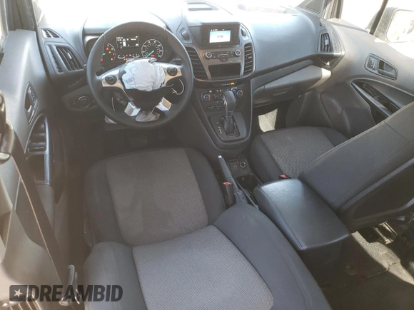 2021 Ford Transit Connect XL with VIN NM0GS9E29M1483542, listed as a Copart auction lot 44517225 with 81,500 mi miles and Salvage title. Bid and sale history available at DreamBid. Image 8.