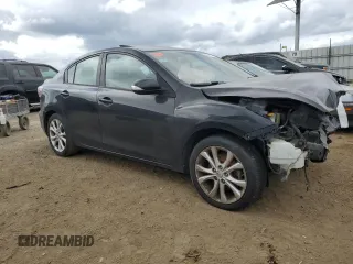 2010 Mazda 3 S Grand Touring with VIN JM1BL1S66A1175789, listed as a Copart auction lot 54695365 with 233,087 mi miles and Salvage Title. Bid and sale history available at DreamBid. Image 4.