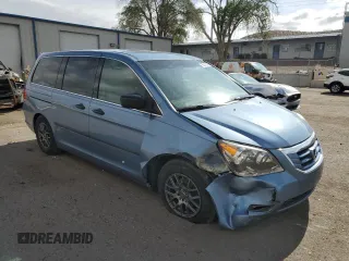 2010 Honda Odyssey LX with VIN 5FNRL3H23AB054658, listed as a Copart auction lot 62322195 with 160,550 mi miles and Salvage title. Bid and sale history available at DreamBid. Image 4.