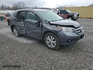 2012 Honda CR-V EX-L with VIN JHLRM4H79CC005949, listed as a Copart auction lot 49918865 with 156,800 mi miles and Salvage Title. Bid and sale history available at carsss.com. Image 4.