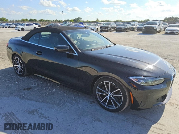 2024 BMW 4 Series 430i z VIN WBA23AT07RCR69286, wystawiony jako Copart lot #56604595 z przebiegiem 24 130 mil mil oraz Tytuł czysty. Historia ofert i sprzedaży dostępna na DreamBid. Obrazek 4.