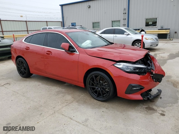 2021 BMW 2 Series 228i xDrive with VIN WBA73AK07M7H04248, listed as a Copart auction lot 43537495 with 25,407 mi miles and Clean Title. Bid and sale history available at carsss.com. Image 4.