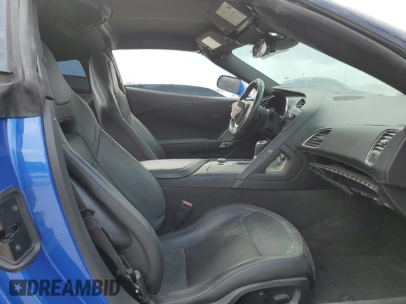 2019 Chevrolet Corvette Grand Sport 1LT with VIN 1G1YW2D73K5114299, listed as a Copart auction lot 48708685 with 56,131 mi miles and Salvage title. Bid and sale history available at DreamBid. Image 10.