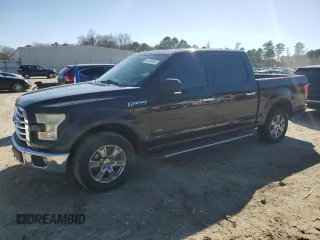 2015 Ford F-150 XL with VIN 1FTEW1CP2FKF13279, listed as a Copart auction lot 48454045 with 150,294 mi miles and Salvage title. Bid and sale history available at DreamBid. Image 1.